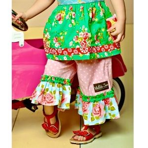 MATILDA JANE Good Hart Primrose Ruffle Pants Sz 2